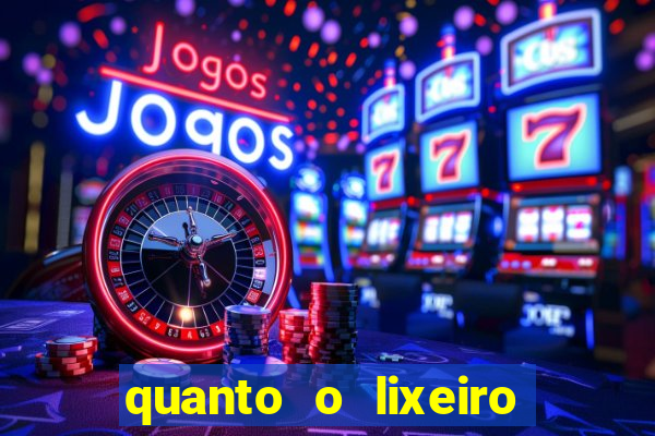 quanto o lixeiro ganha por ano